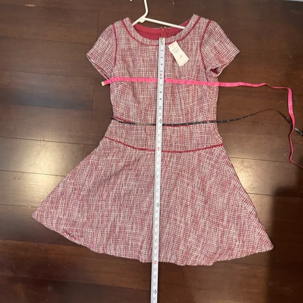 mwt banana republic Pink Tweed women’s Dress 10p - Picture 2 of 13